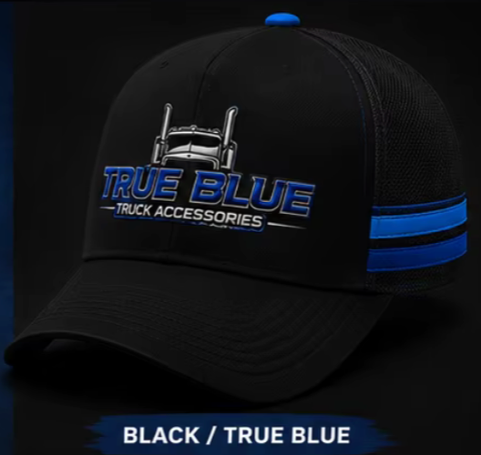 True Blue Hat - Black / Blue