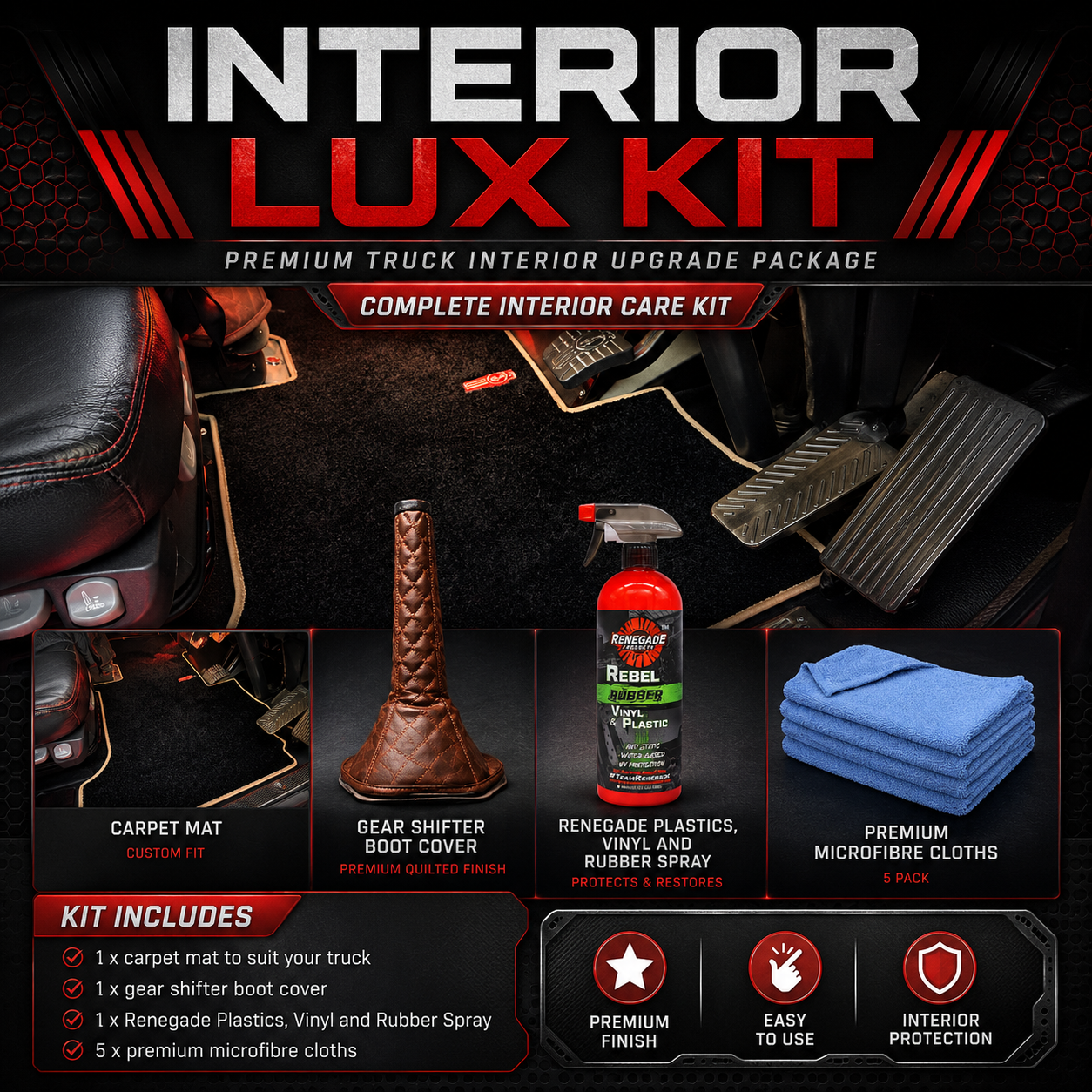 LUX KIT - Black Trim