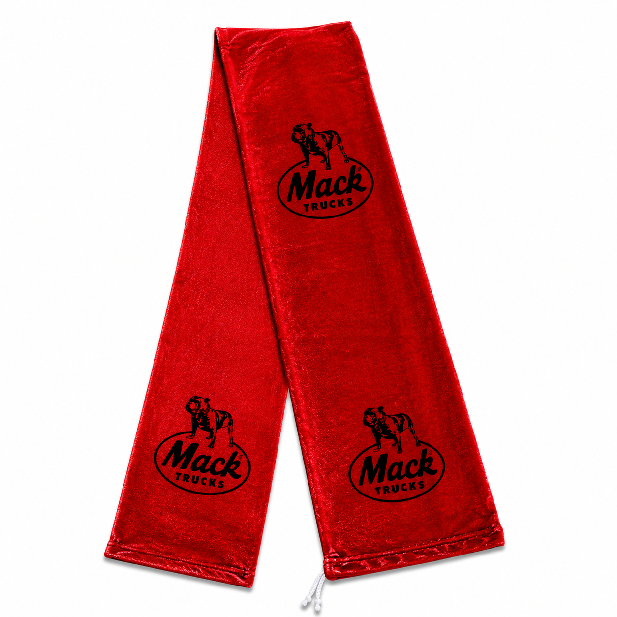 Designer Red Suzi Sock with Mack Logo