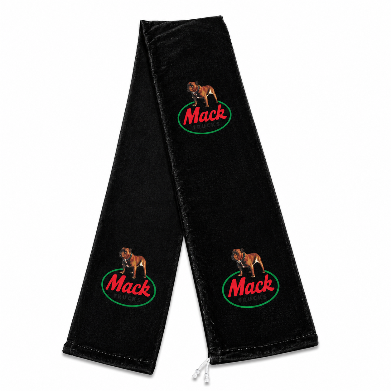 Designer Black Suzi Sock with Mack Logo