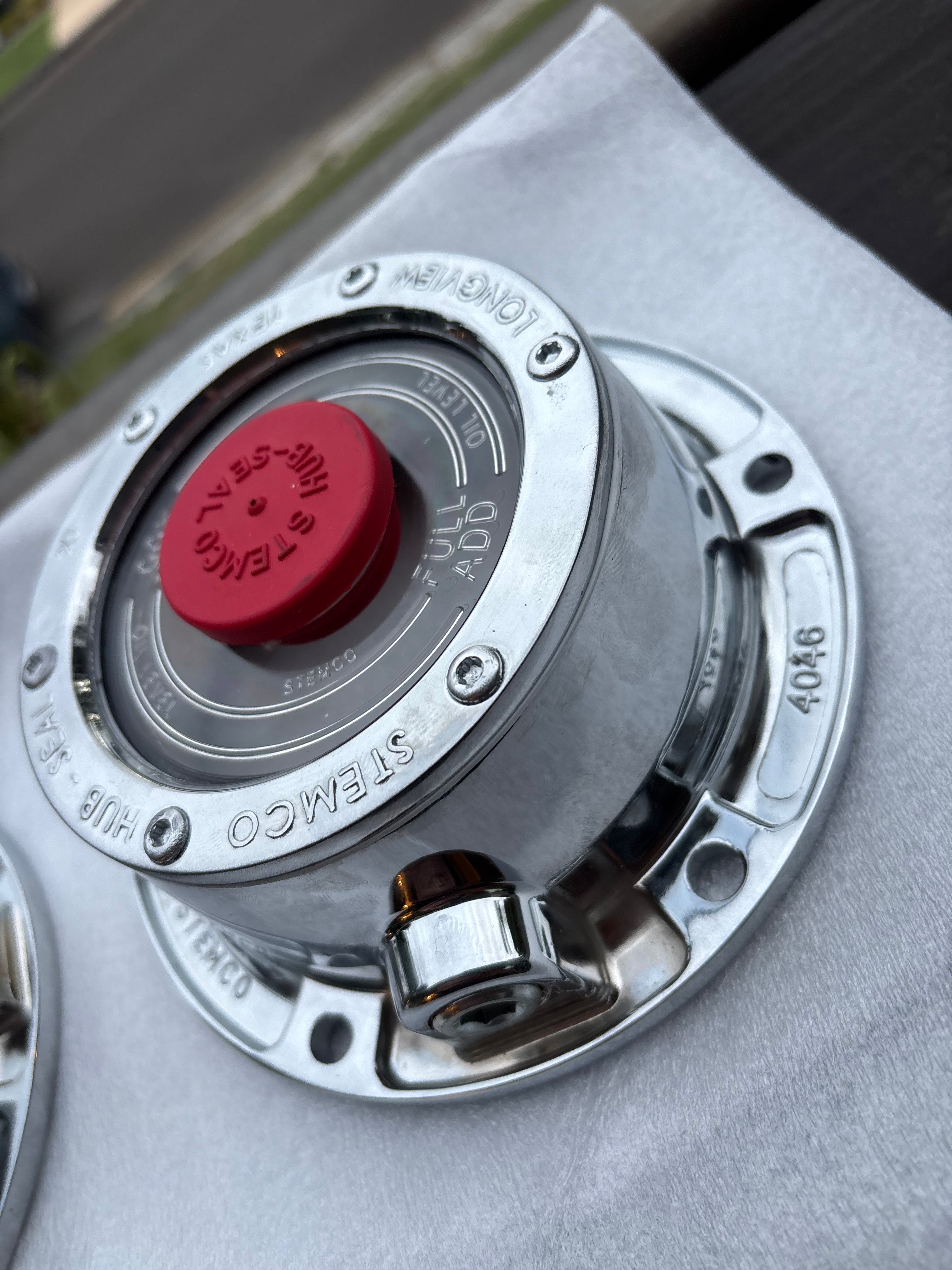 True Blue Tall Boy Hub Caps (pair)