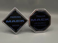 Black Mack with Blue Maxi Knob Set (2 pieces)