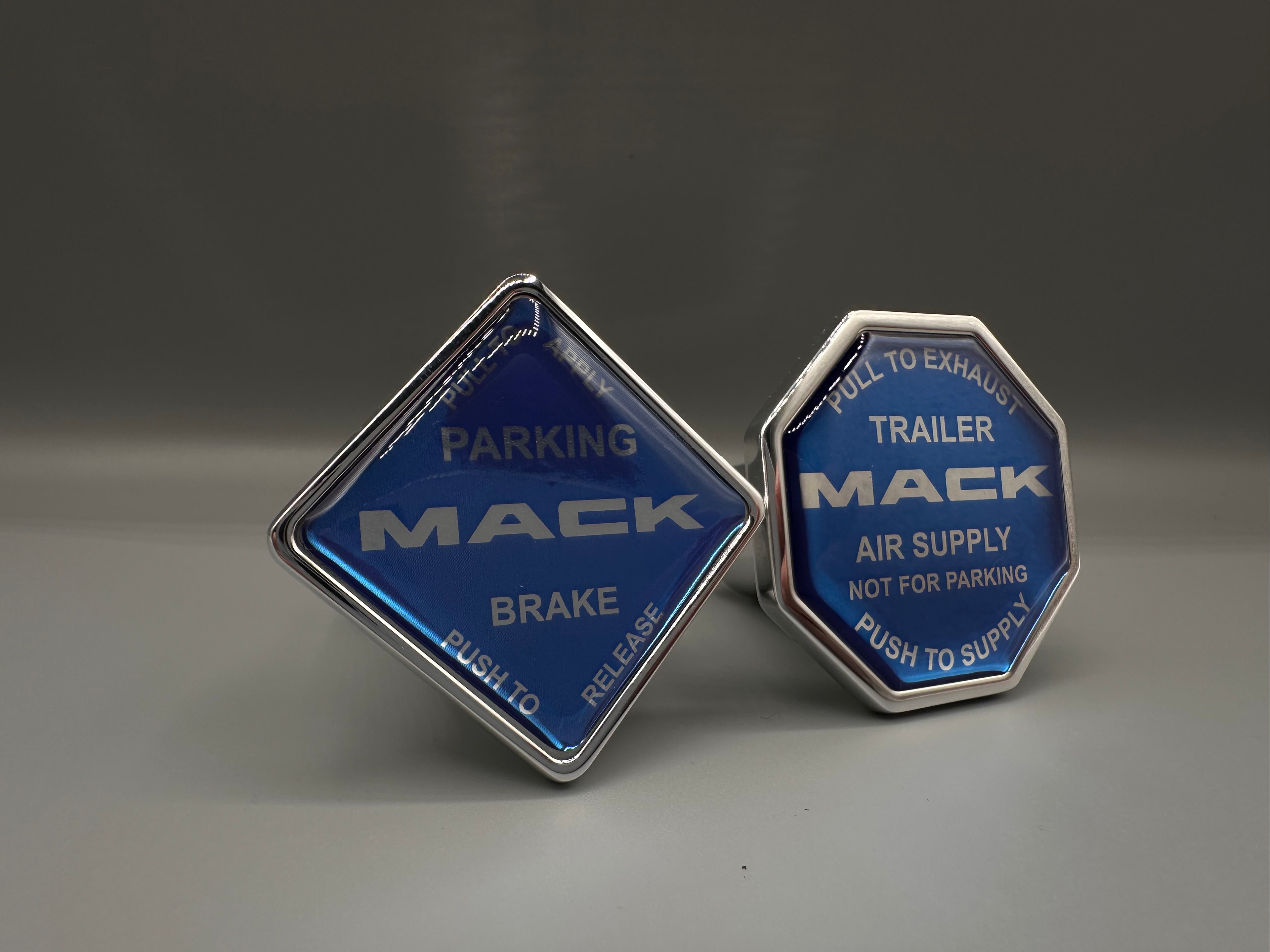 Blue Mack Maxi Knob Set (2 pieces)