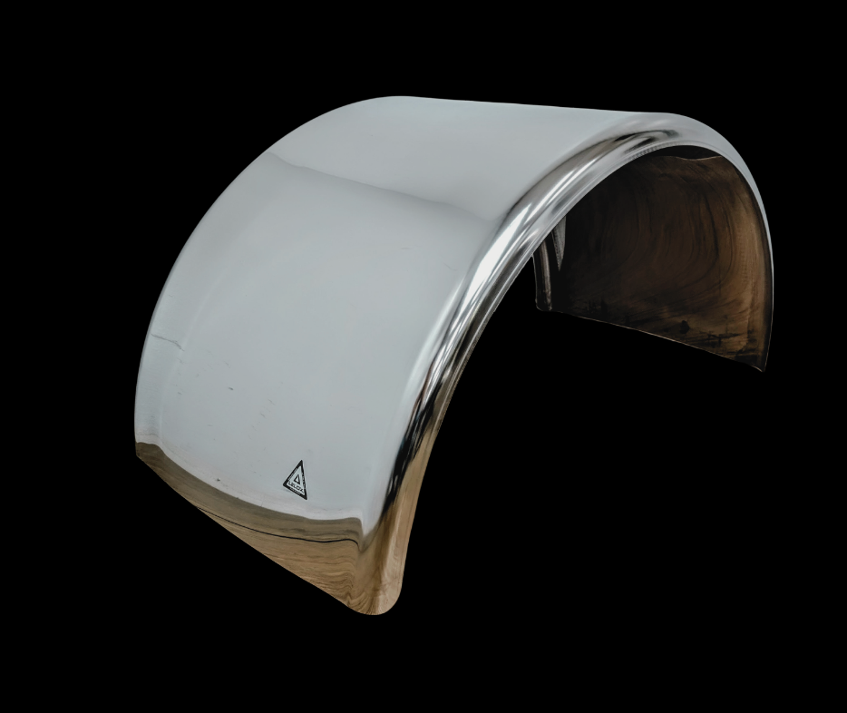 Lelox - Stainless Steel Single Mudguard Smooth Standard