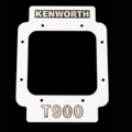 Stainless Steel Kenworth T900 GearShift Base Surround