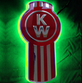 Front Kenworth Backlight - Green LED