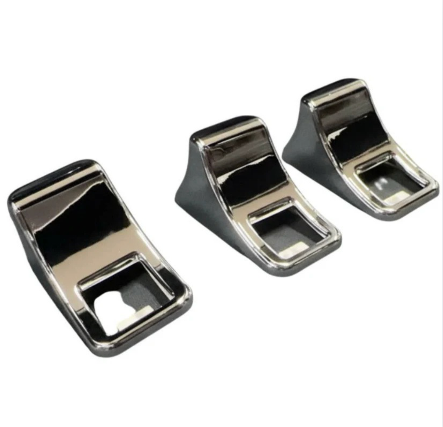 T610/410 Kenworth Switch Covers - Chrome (3pk)