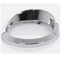 Western Star Small Gauge Cover - Chrome with Visor