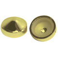 14mm Gold Screw Cover - Pointed (10pk)