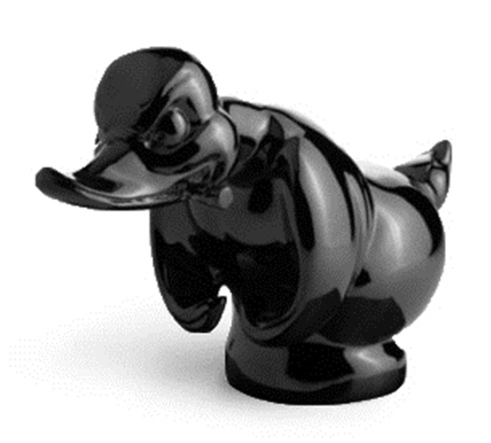 Black Duck Hood Ornament