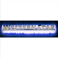 Side Western Star Backlight - Blue LED