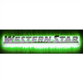 Side Western Star Backlight - Green LED