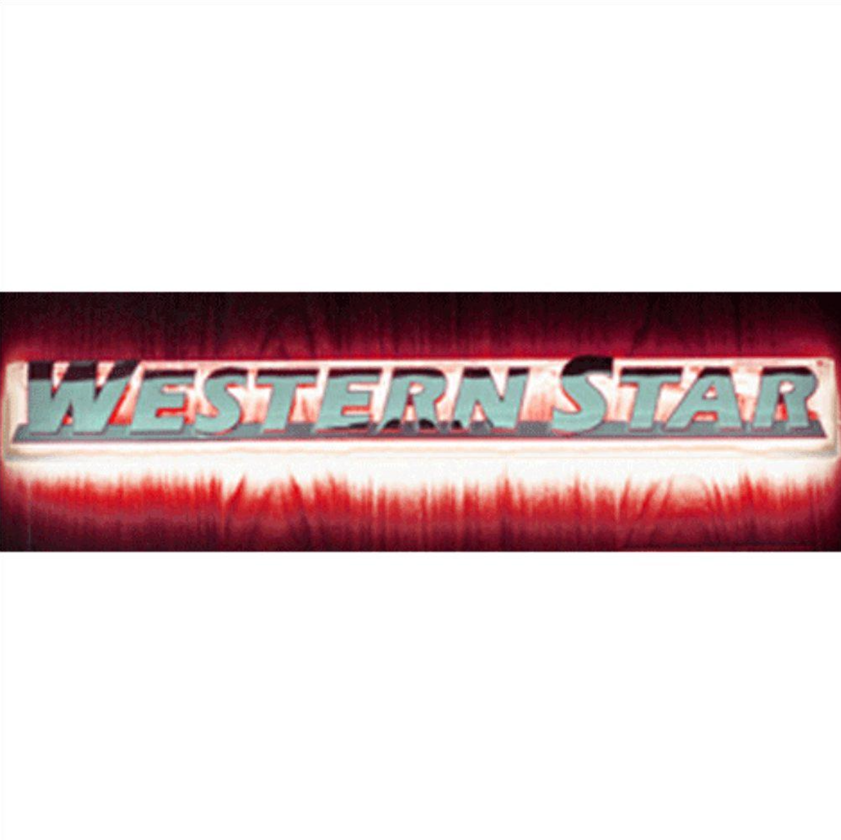 Side Western Star Backlight - Red LED
