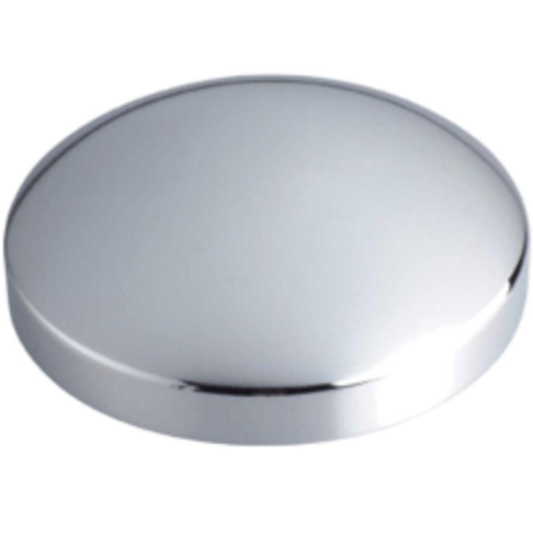 Rounded Drive Chrome Hub - 8"