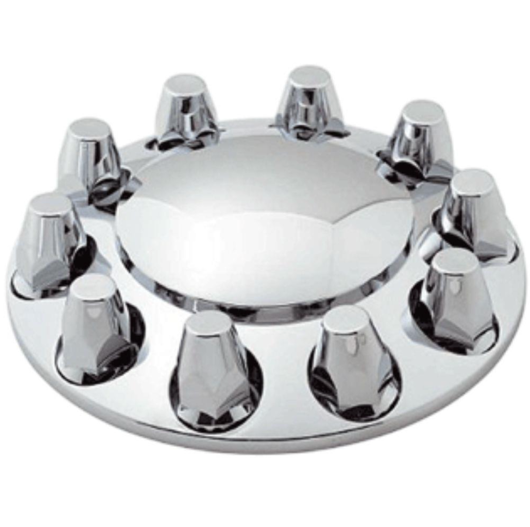 Dome Steer Axle Cover with 10 Threaded Nut Covers