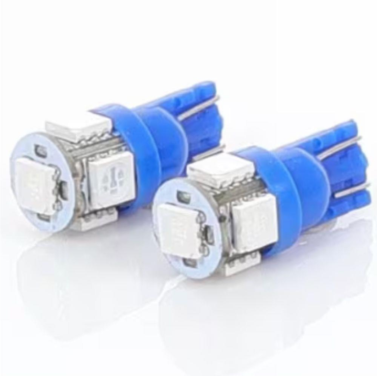 T10 LED Bulb - Blue LED (pair)