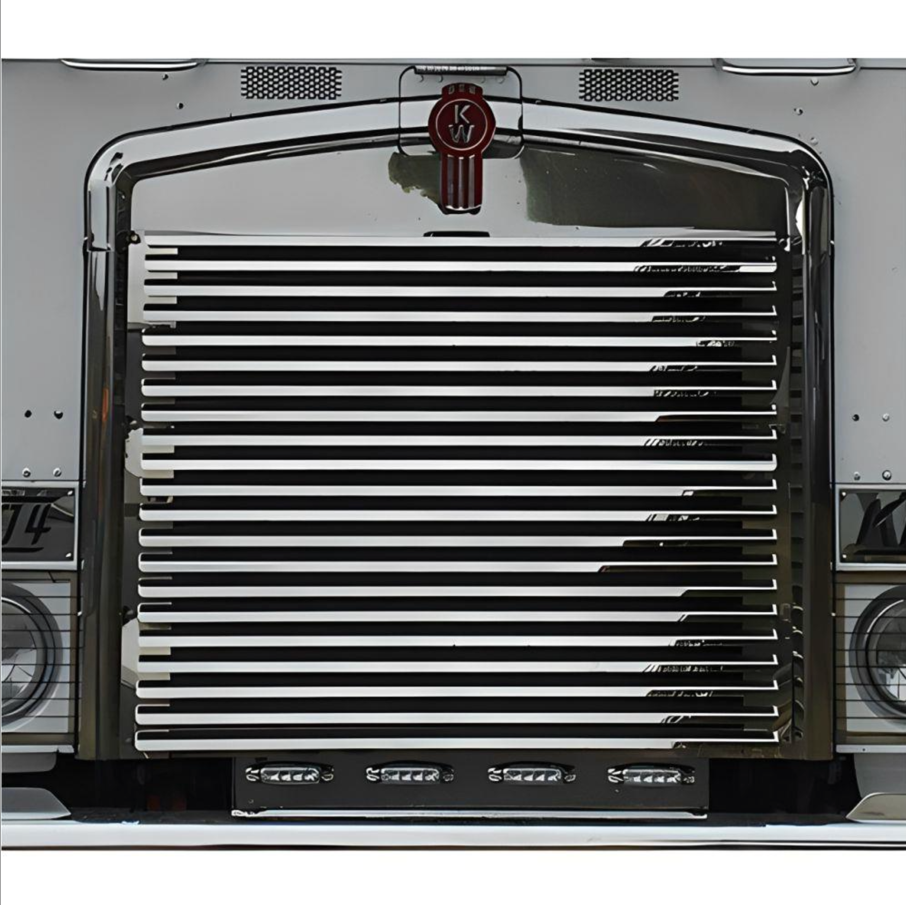Kenworth Louvered Grille Kit to Suit K104/104B/108