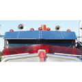 Kenworth Stainless Sunvisor - 14" to suit W Model and Original SAR