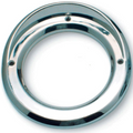 4" Chrome Bezel with Visor