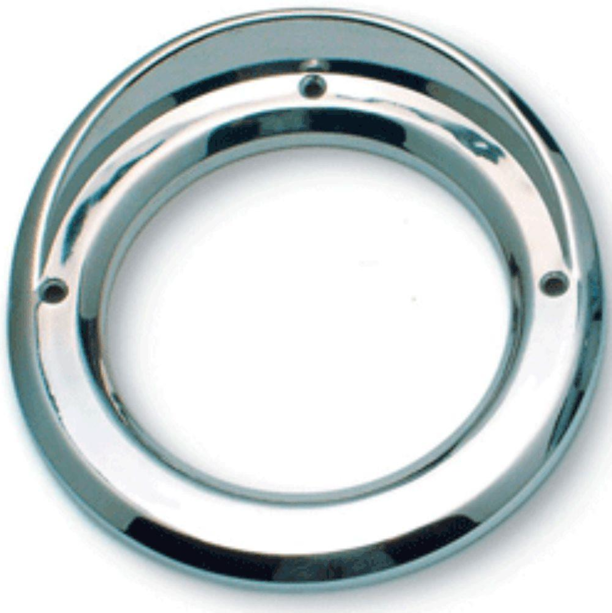 4" Chrome Bezel with Visor