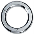 4" Chrome Bezel with No Visor