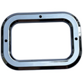 Rectangle Chrome Bezel with No Visor