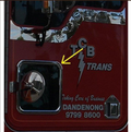 Kenworth Daylight Door Exterior Window Trim