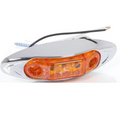 Amber Millenium Style Marker Light