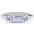 Clear Lens Amber LED Millenium Style Marker Light