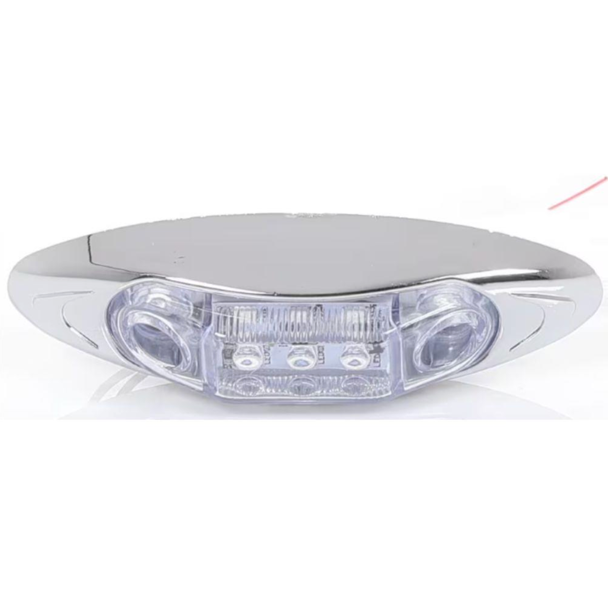 Clear Lens Amber LED Millenium Style Marker Light