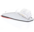 Square Cab Roof Lights - Clear Lens / Amber LED