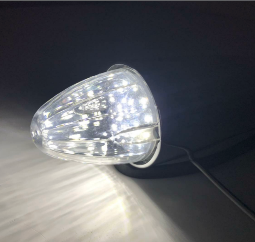 Torpedo Roof Lights - Clear Lens / White LED