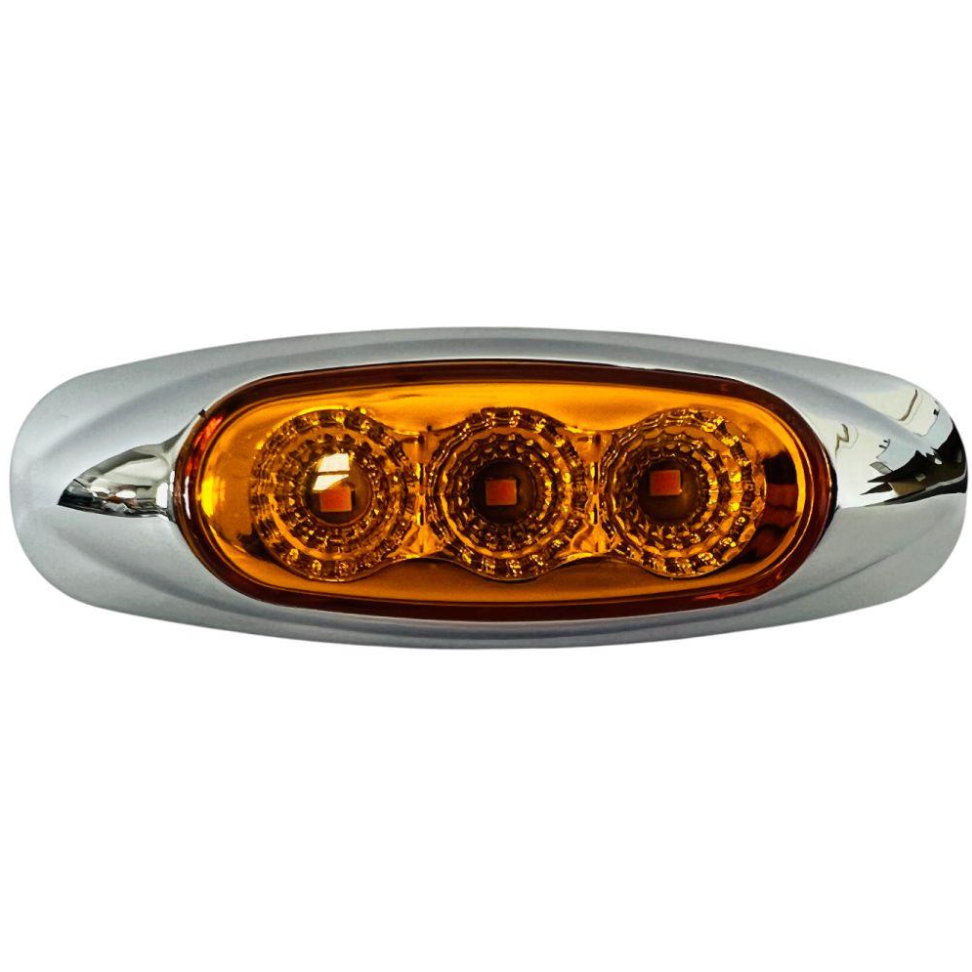 Amber 3 LED Style Marker Light
