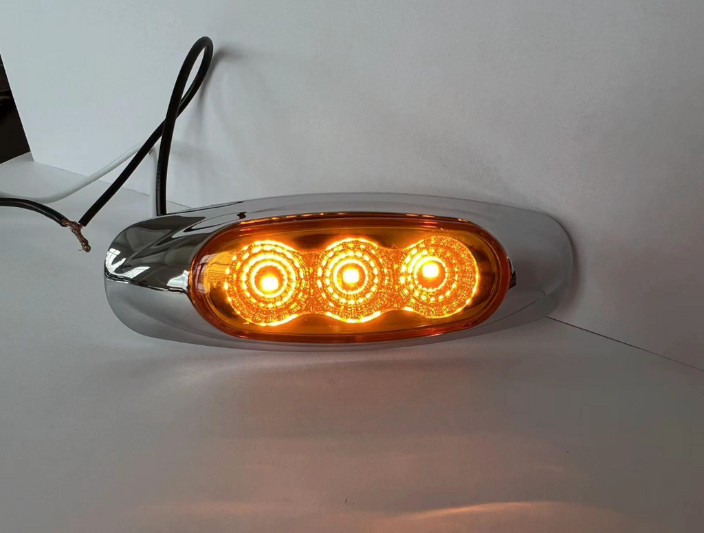 Amber 3 LED Style Marker Light