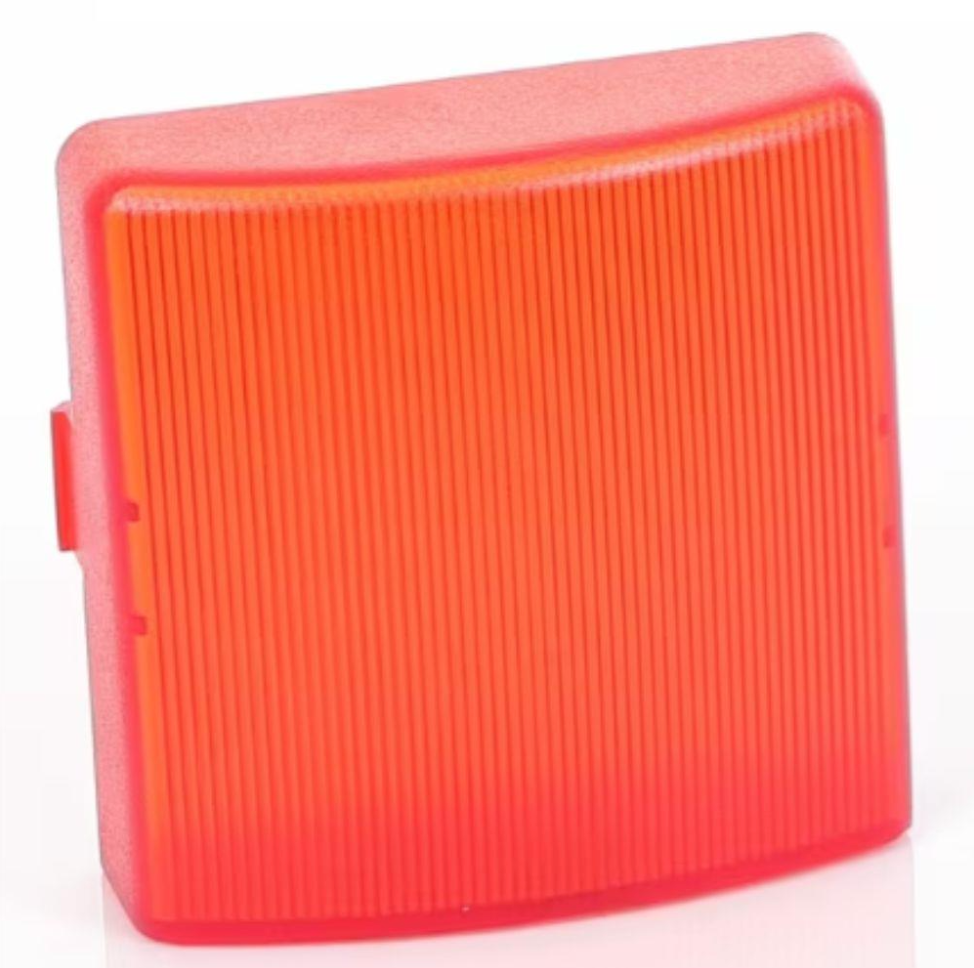 Interior Dome Lens - Red
