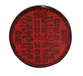 4" Round LED - Red LED
