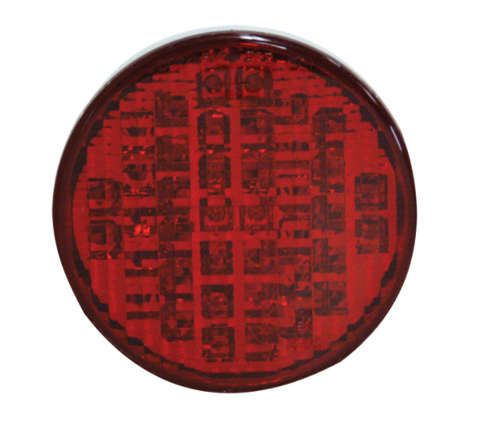 4" Round LED - Red LED
