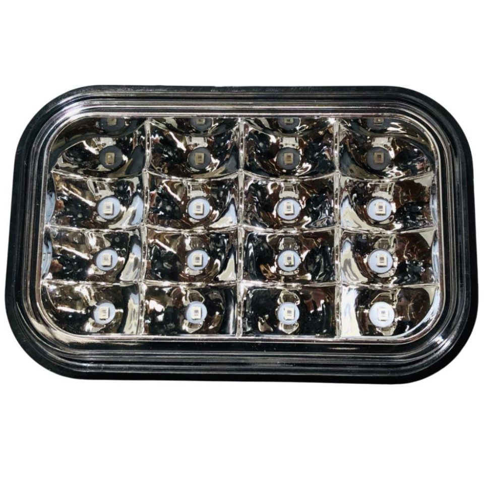 Rectangle LED - Clear Lens / Red LED