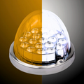 True Blue Outback Series : Clear Lens with Amber & White LED