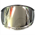 Long Stainless Steel Headlight Visor (each)