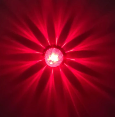 Southern Cross Series : 1-1/8" Star Pattern LED - Red & White LED