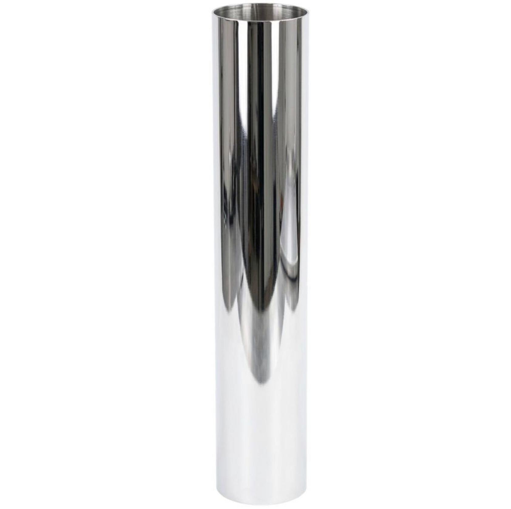 Stainless Steel Chrome Straight Cut Monster Stack - 60"