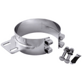 8" Stainless Steel Clamp PBS Style (each)
