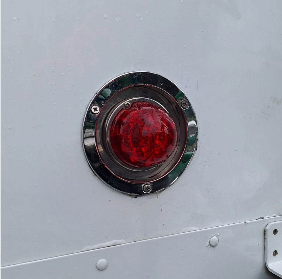 Stainless Steel 4" Sleeper Bunk Watermelon Light Conversion Kit