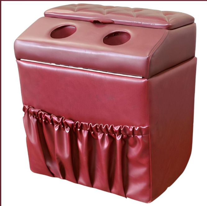 Maroon Middle Seat Console
