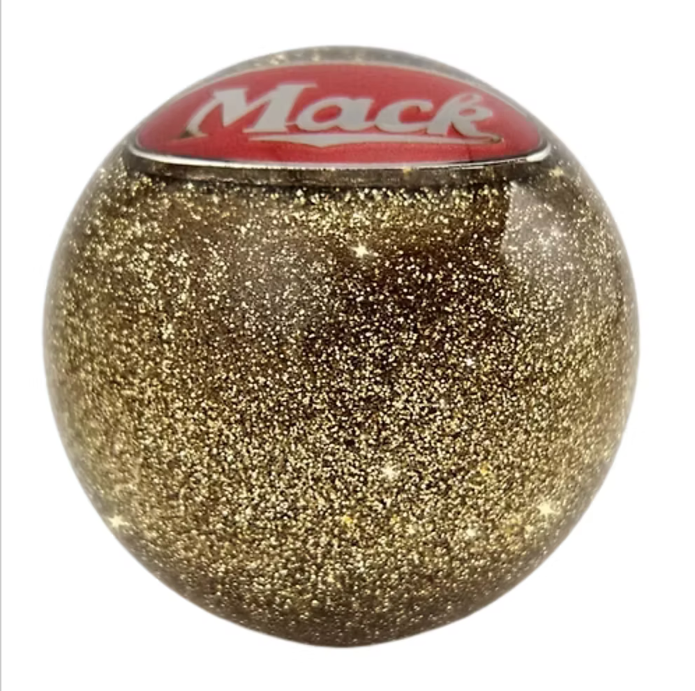 Glitter Gold Mack Ball Shifter