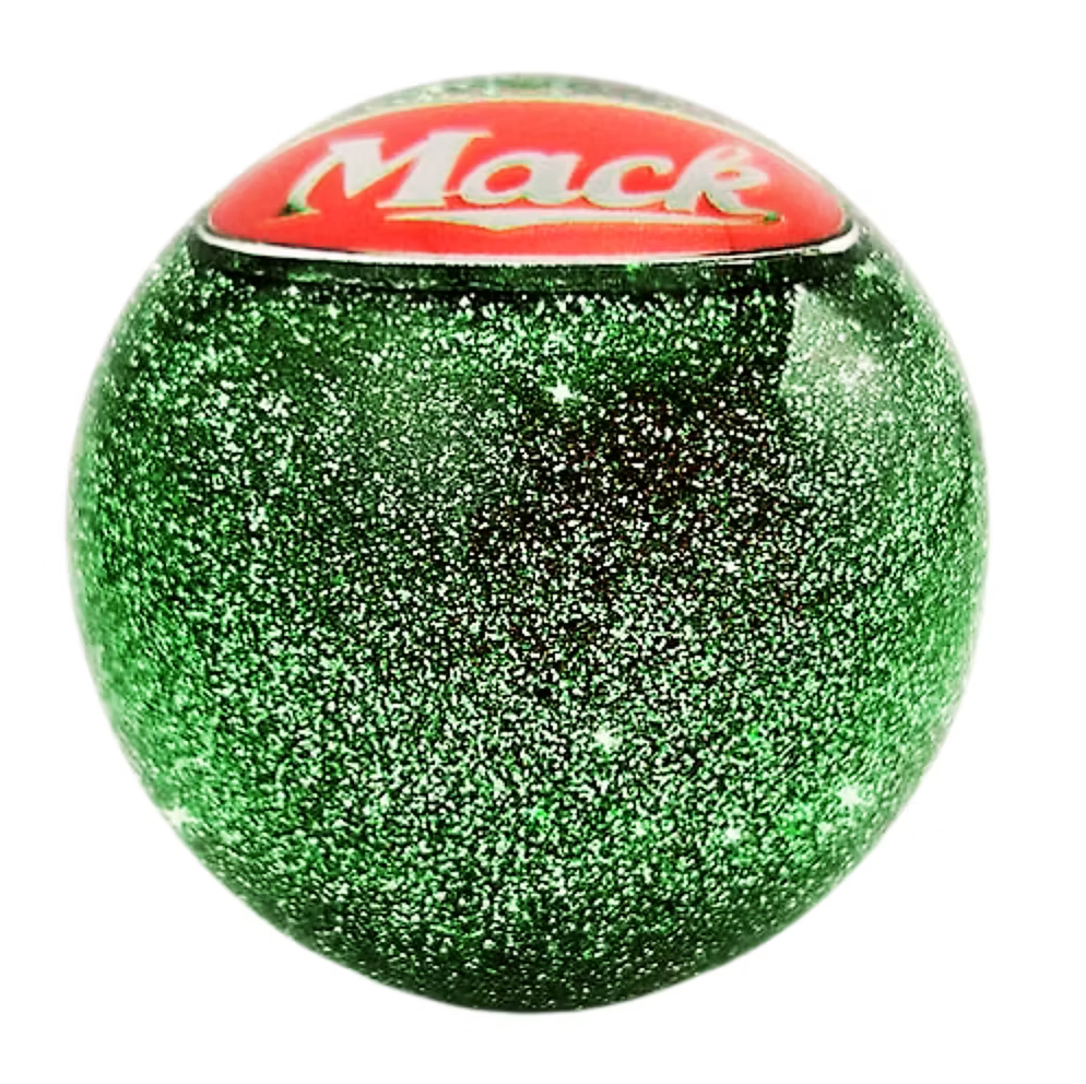 Glitter Green Mack Ball Shifter