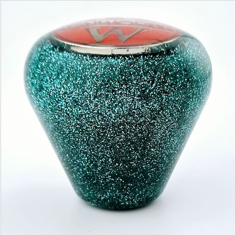 Aqua Glitter Hanco Shifter with Kenworth Style