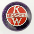 Purple Glitter Hanco Shifter with Kenworth Style