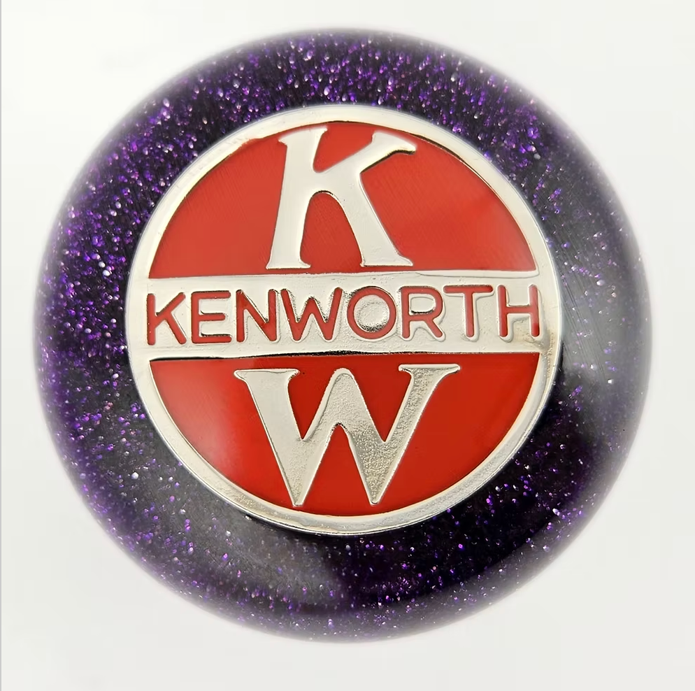 Purple Glitter Hanco Shifter with Kenworth Style
